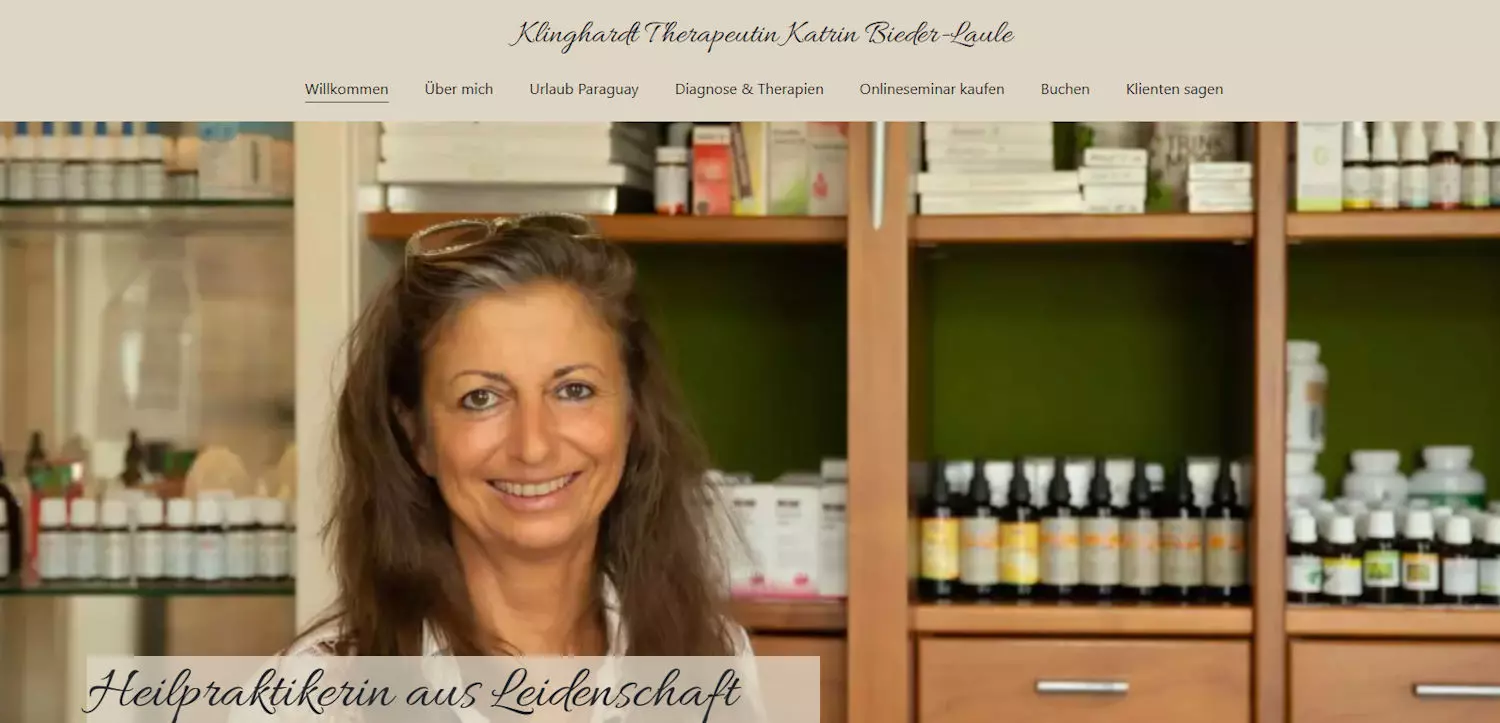 Webseite für Gesundheit, Igl-Webdesign, Österreich, Deutschland, Schweiz