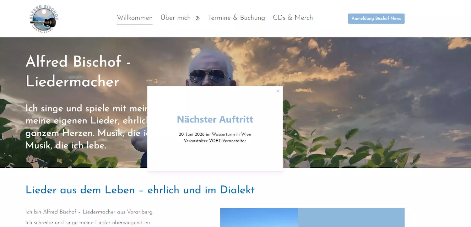 Webdesign für Künstler, Igl-Webdesign, Österreich, Deutschland, Schweiz