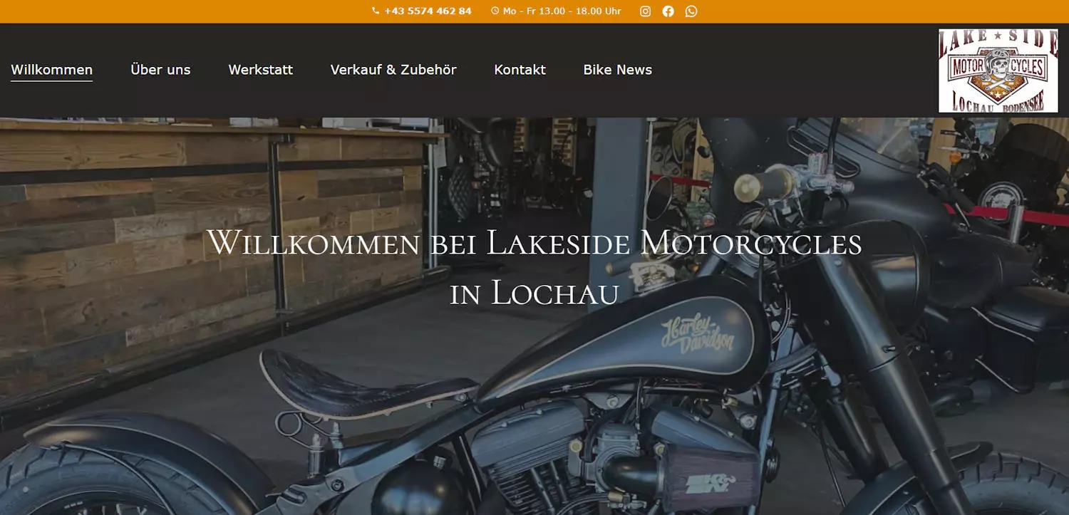 Lakeside, Homepage für Handwerker, Österreich, Deutschland, Schweiz, Igl-Web, Paraguay