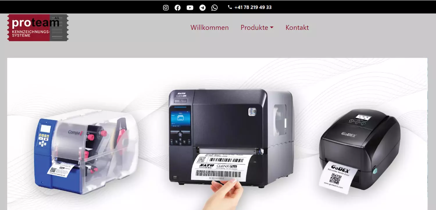 Proteam, Homepage für Handwerker, Österreich, Deutschland, Schweiz, Igl-Web, Paraguay