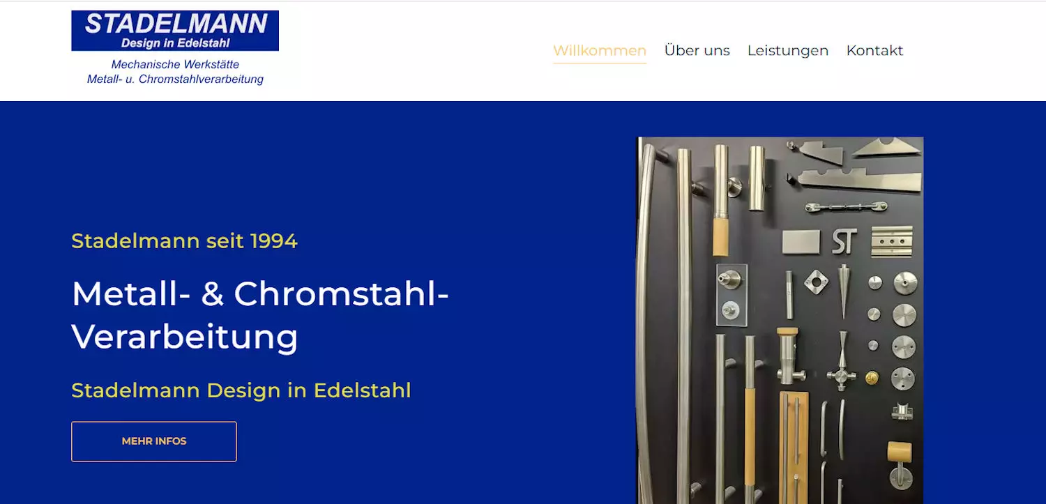Stadelmann, Homepage für Handwerker, Österreich, Deutschland, Schweiz, Igl-Web, Paraguay