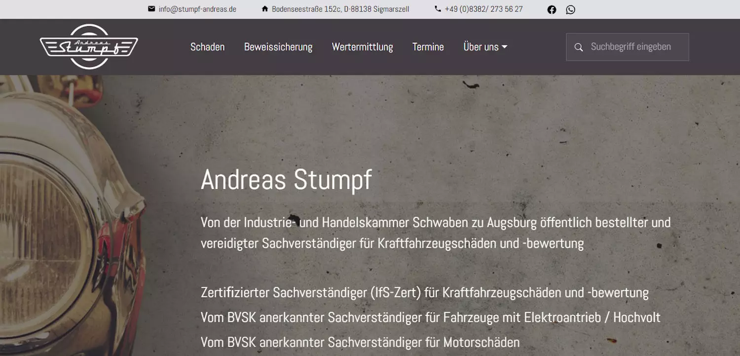 Website für Dienstleister, Igl-Webdesign, Österreich, Deutschland, Schweiz